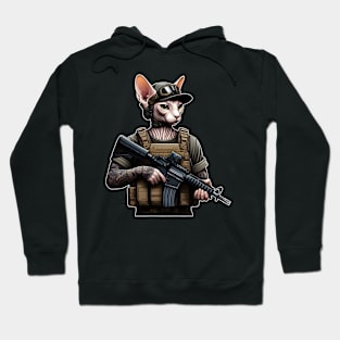 Tactical Cat Hoodie